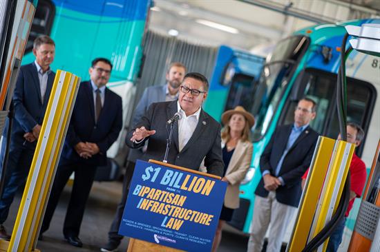 Rep. Carbajal at Santa Barbara MTD